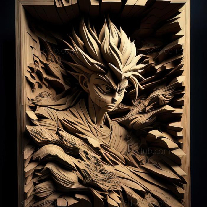 3D model Hunter Hunter Yoshihiro Togashi (STL)